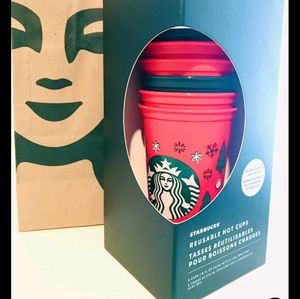 STARBUCKS Color change Hot Cups 6pk